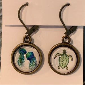 Amazing Ocean life earrings. Dreamspirit